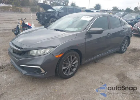 2019 Honda Civic Lx из США, поврежденный, VIN 19XFC2F66KE206829